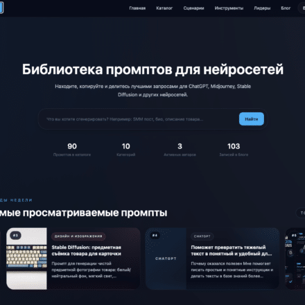 Почему я делаю PromtHub и зачем нужен каталог промптов